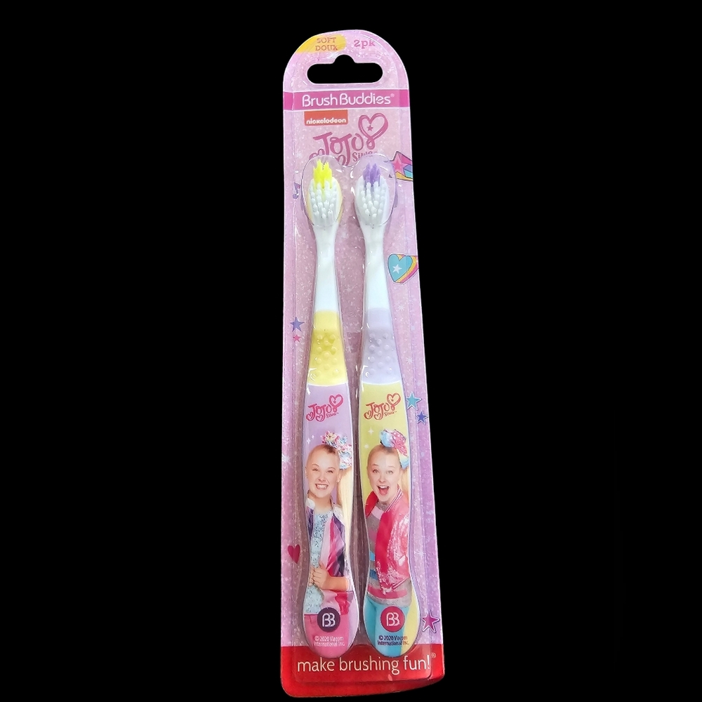 Nickelodeon JoJo Siwa Toothbrush Set - Pink and Yellow